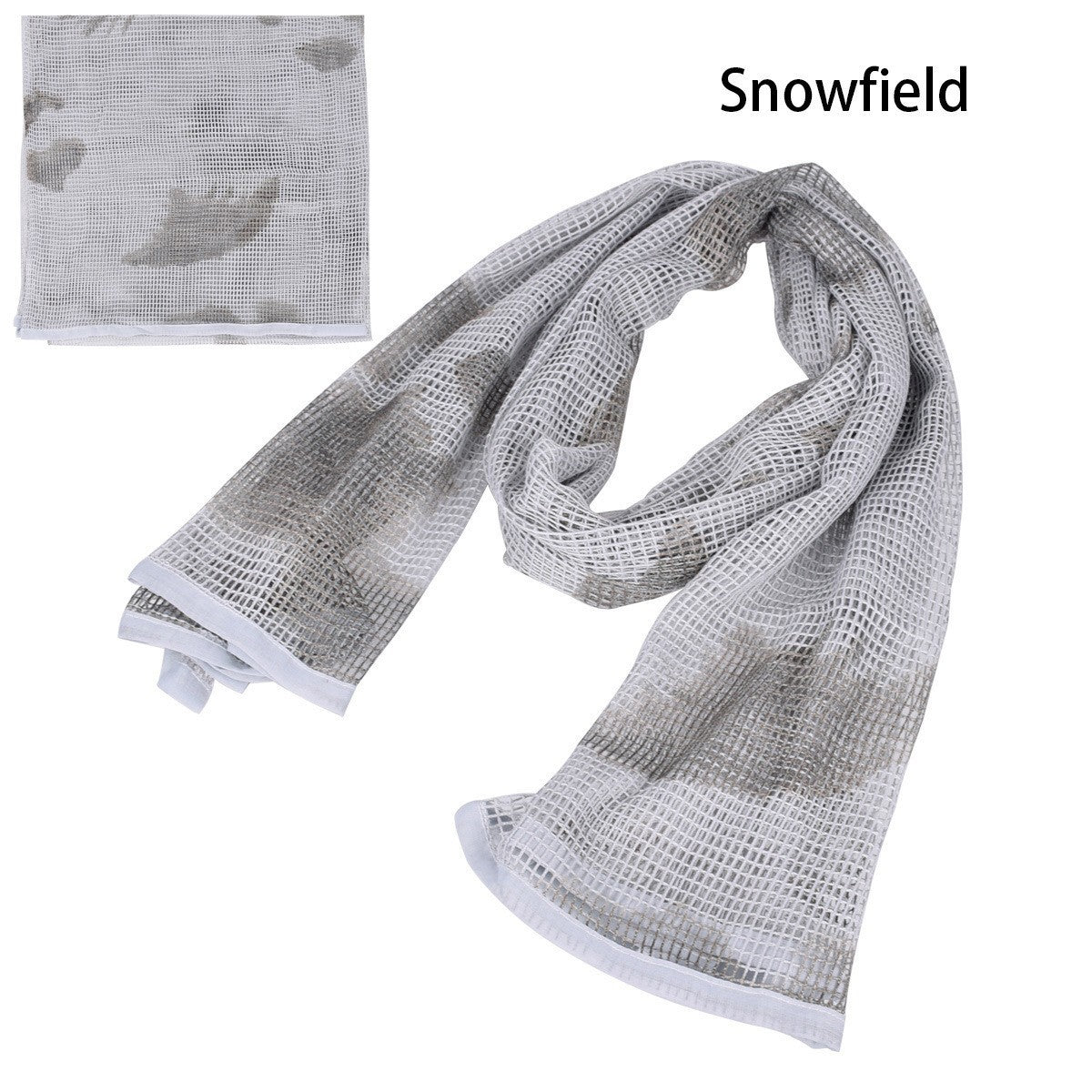 Unisex Outdoor Scarf Camouflage breathable lightweight versatile