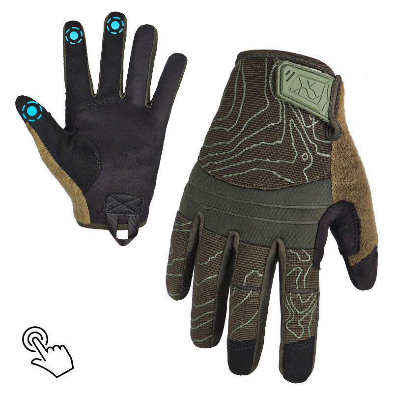 Tactical Gloves Shock-absorbing Robust Outdoor Sports Protection