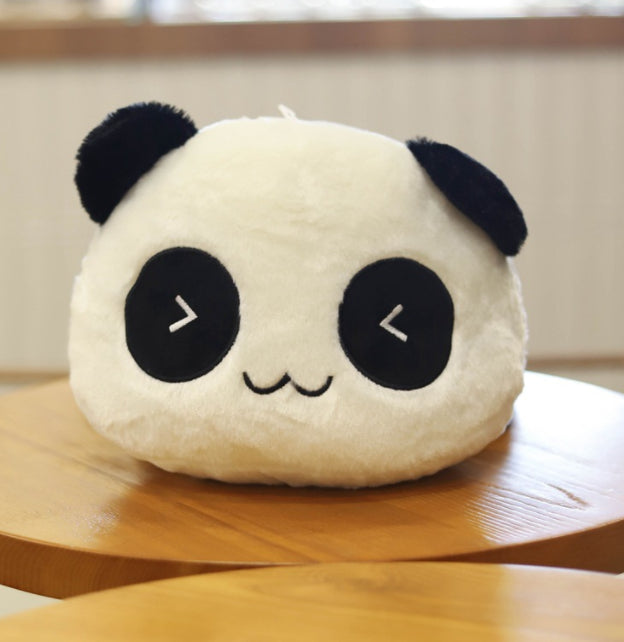 Large Panda Plush Pillow | Cuddly Toy Sleeping Pillow Soft