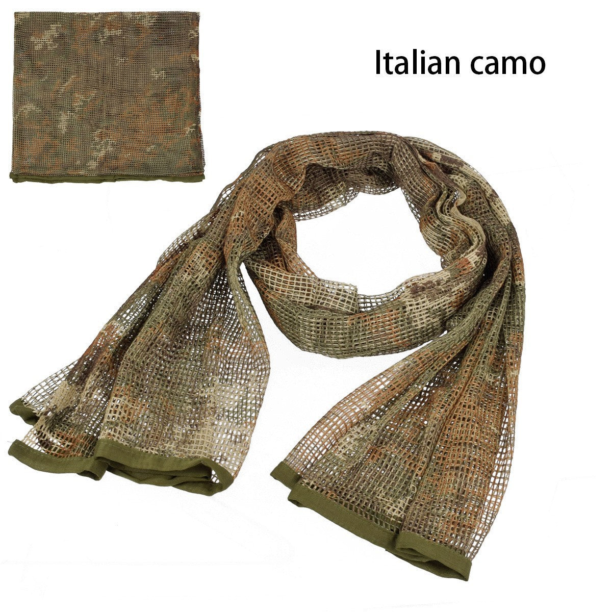 Unisex Outdoor Scarf Camouflage breathable lightweight versatile