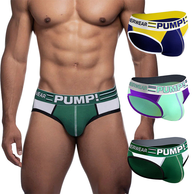 Men's Cotton Briefs Low Waist | Breathable Fashionable Comfortable Underwear