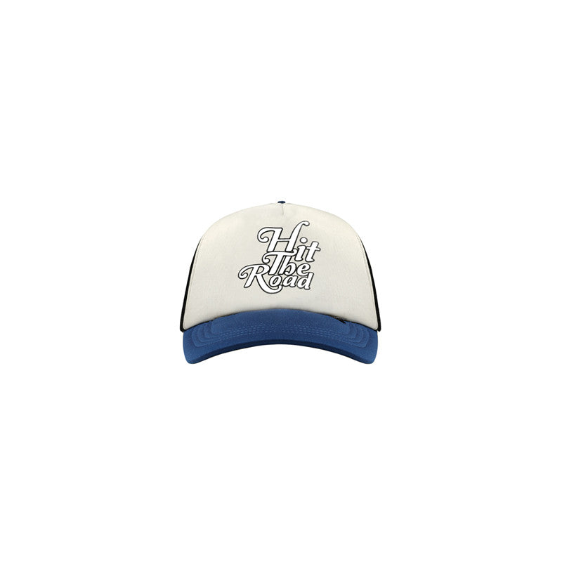 Retro Cap Blue White Unisex | Trendy Casual Couple Style