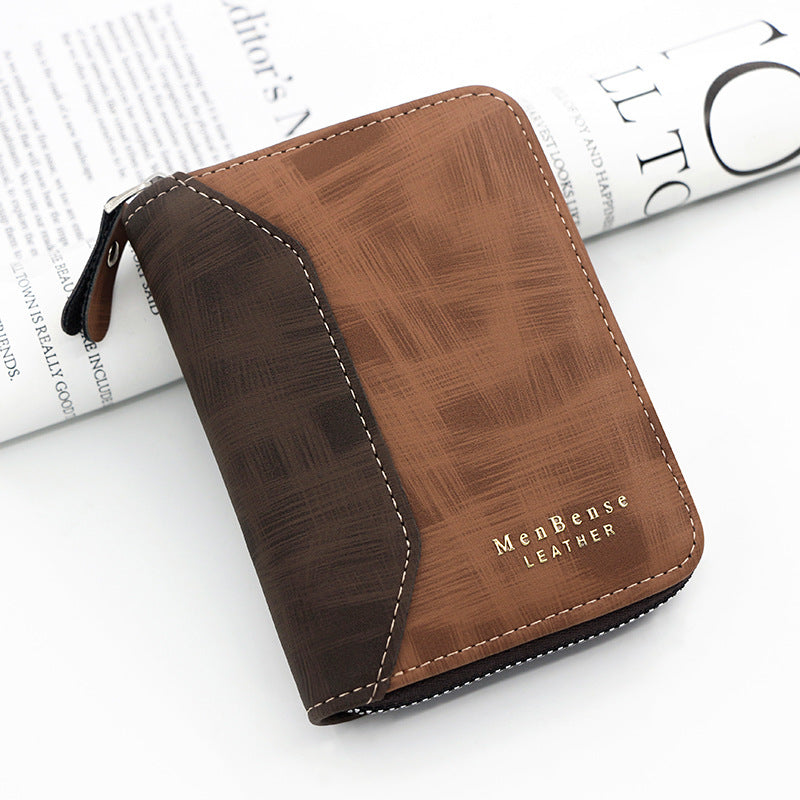 Men's Chain Wallet | Portrait | Coin Purse Wallet