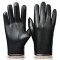 Men's Leather Gloves Business Windproof Water-Repellent Elegant