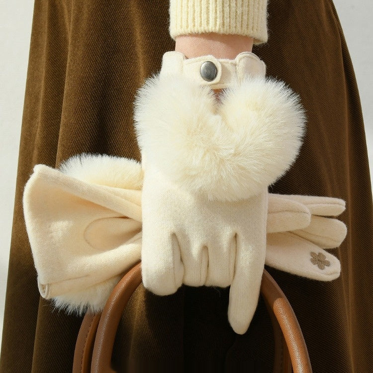 Damen Cashmere Winterhandschuhe – Luxuriös Weich & Warm