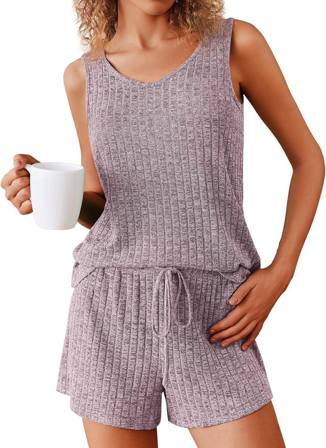 Women's Rib-Knit Pajamas | Modern Homewear Nightwear