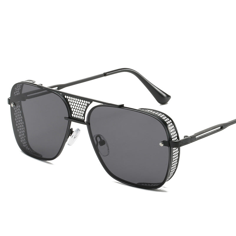Steampunk Sonnenbrille Herren | Metall | Retro Statement Brille