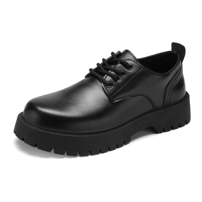 Waterproof Men's Leather Shoes Black | Business Elegant