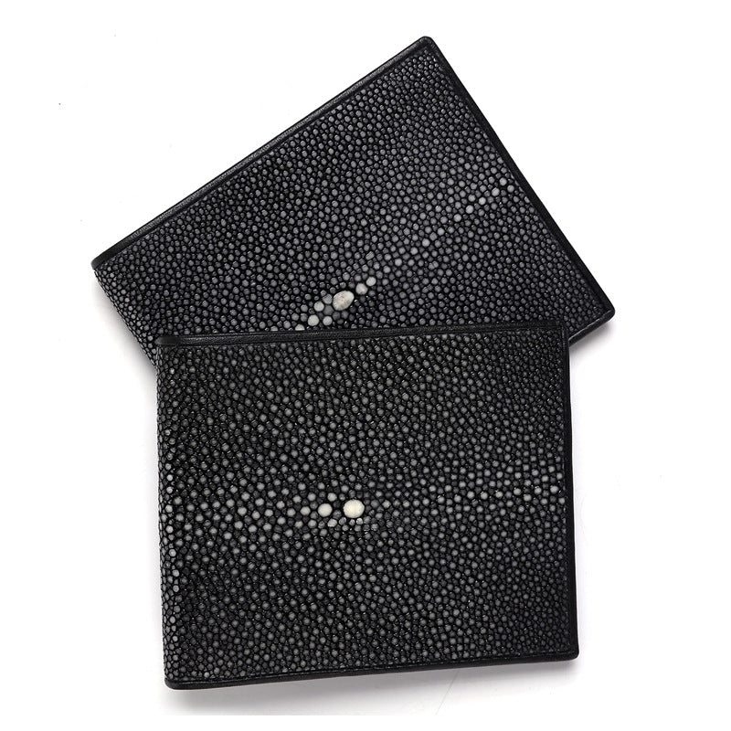 Men's Leather Wallet | Fish Skin Look | Exclusive Bifold Wallet