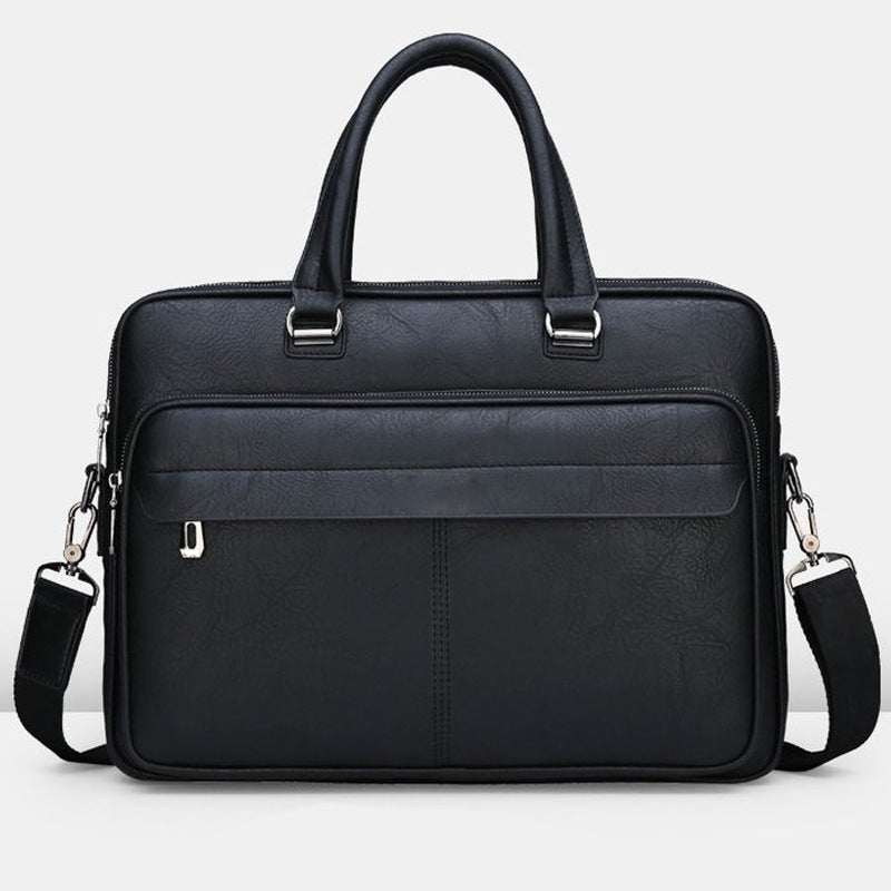 Men's Classic Business Briefcase – Simple Elegant Laptop Bag