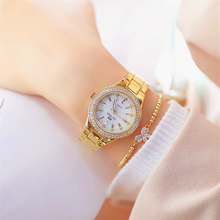 Women's Luxury Rhinestone Watch | Elegant Diamond Bracelet Watch