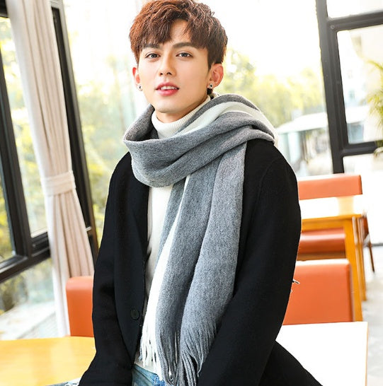 Men's Scarf fashionable colors combinable stylish modern