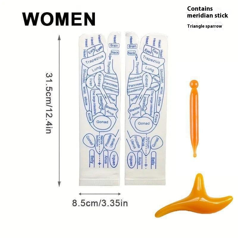 Reflexology Socks Massage | Acupressure Foot Relaxation