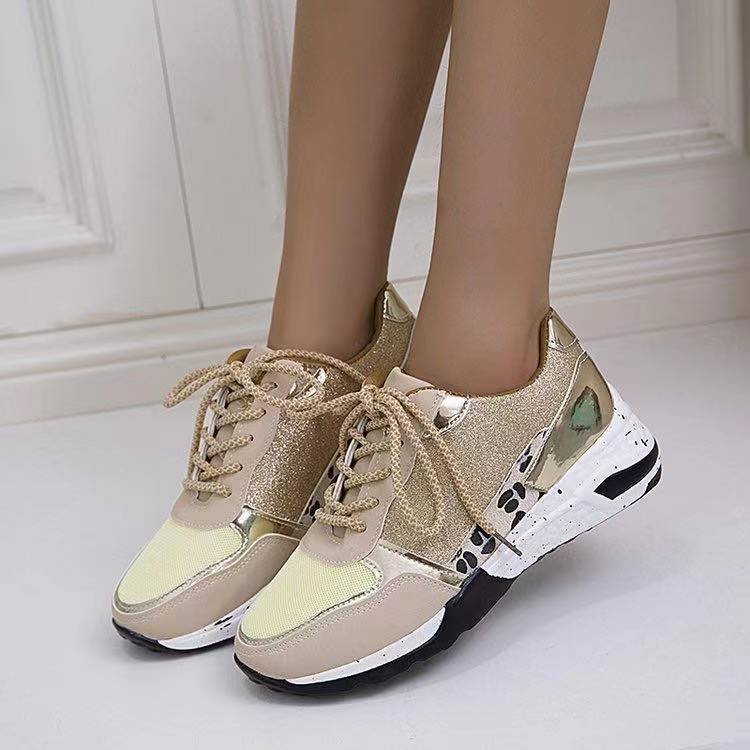 Damen Keil Sneaker | Bequeme Lauf- und Freizeitschuhe