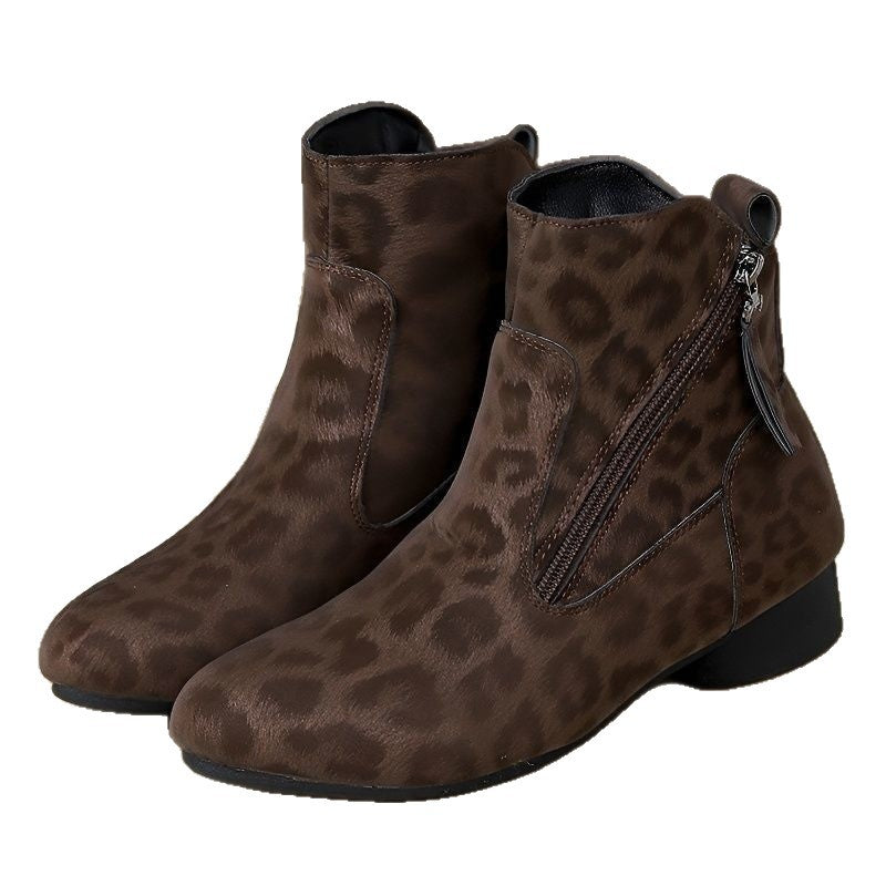 Women's Retro Suede Martin Boots – Stylish Vintage Ankle Boots