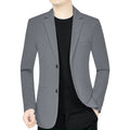 Men's Business Casual Blazer Solid Color – Elegant Modern Suit Jacket
