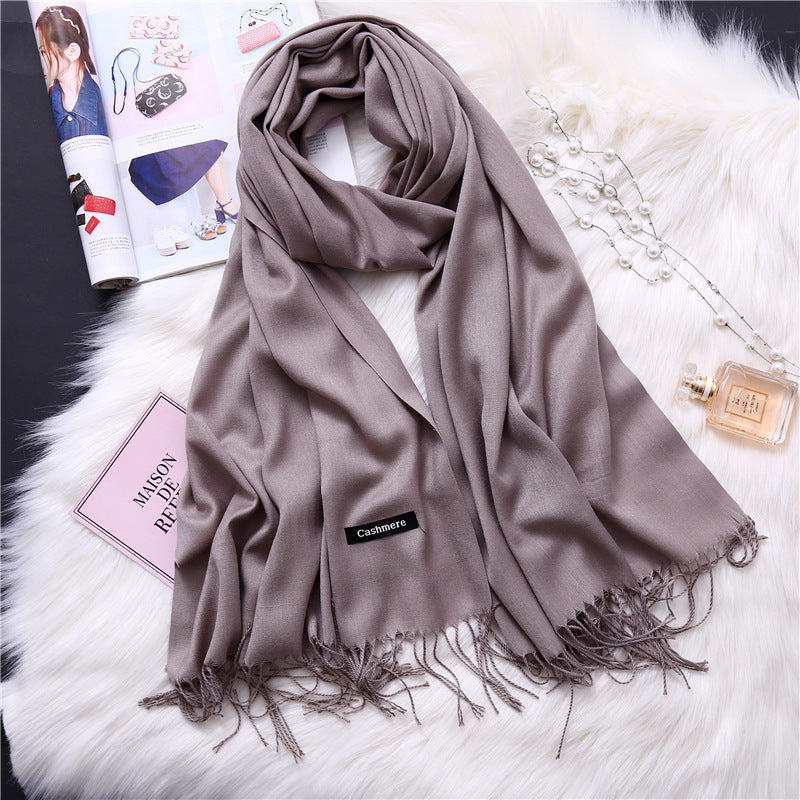 Designer Women's Scarf Elegant Lightweight Foulard Wrap Modern
