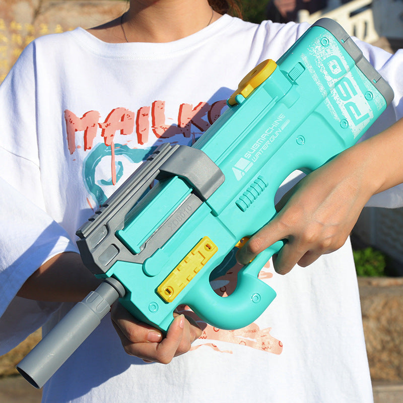 Electric Water Gun P90 | Large Capacity Outdoor Fun