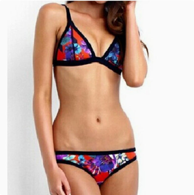 Brazilian Damen Bikini | Geometrische Sexy Swimwear