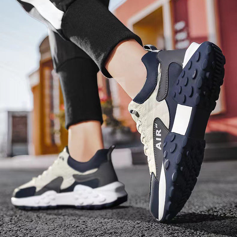 Herren Running Sneaker Leicht Atmungsaktiv Rutschfest Sport Schuhe