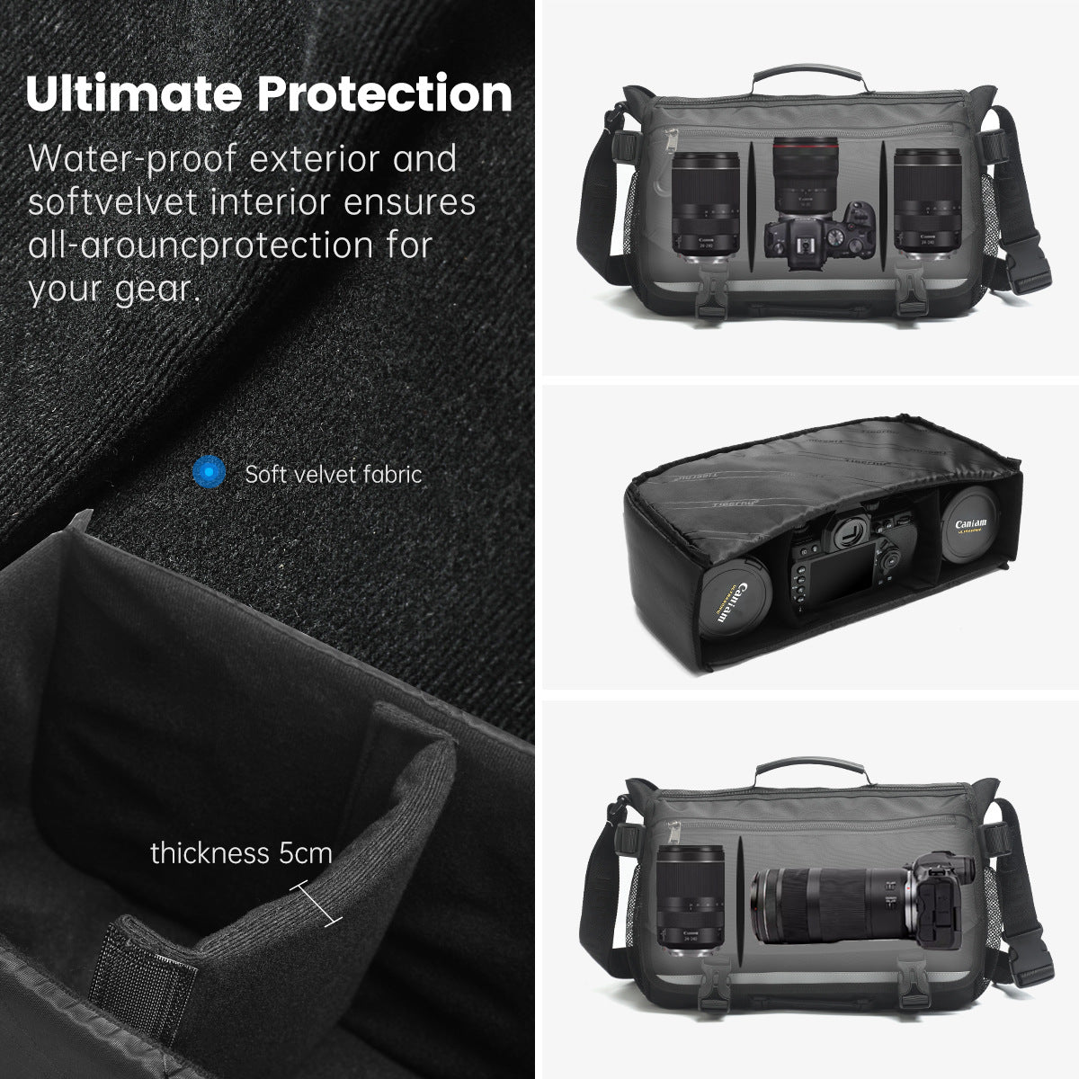 Men's Crossbody Chest Bag | Functional Modern Sling Bag