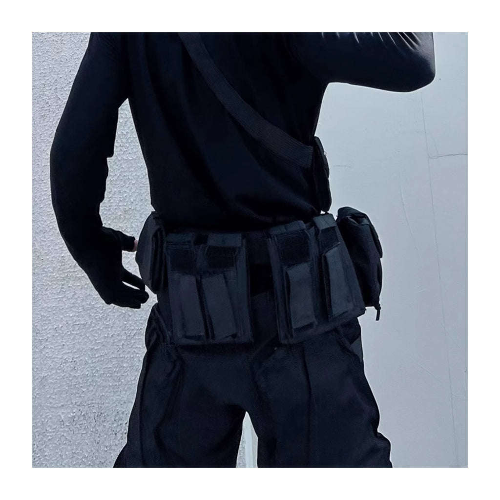 Tactical Belt with Pouch | Multifunctional Utility Belt for Men