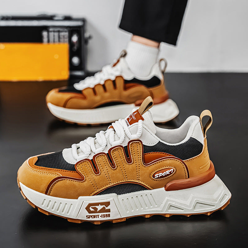Men's Dad Sneakers | Breathable Mesh Trendy Casual Shoes