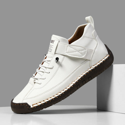 Damen Leder Boots Plus Size | Bequeme Casual Schuhe Sommer