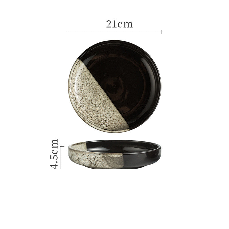 Japanese Ceramic Sushi Plate – Elegant Serving Tray