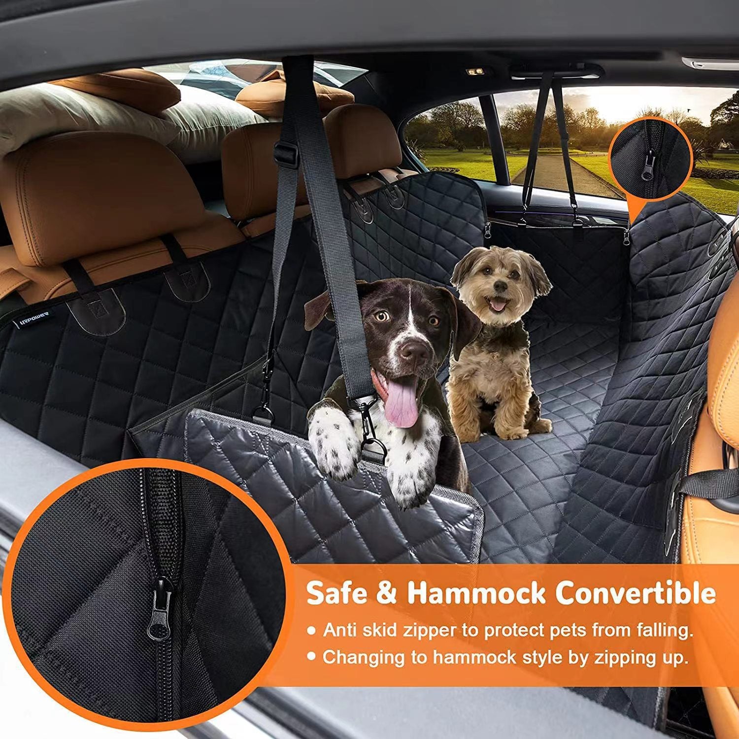 Dog Mat Car Backseat | waterproof bite-resistant dirt-resistant