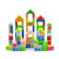 Montessori Bauklötze Kinder | Lernspielzeug kreativ bauen