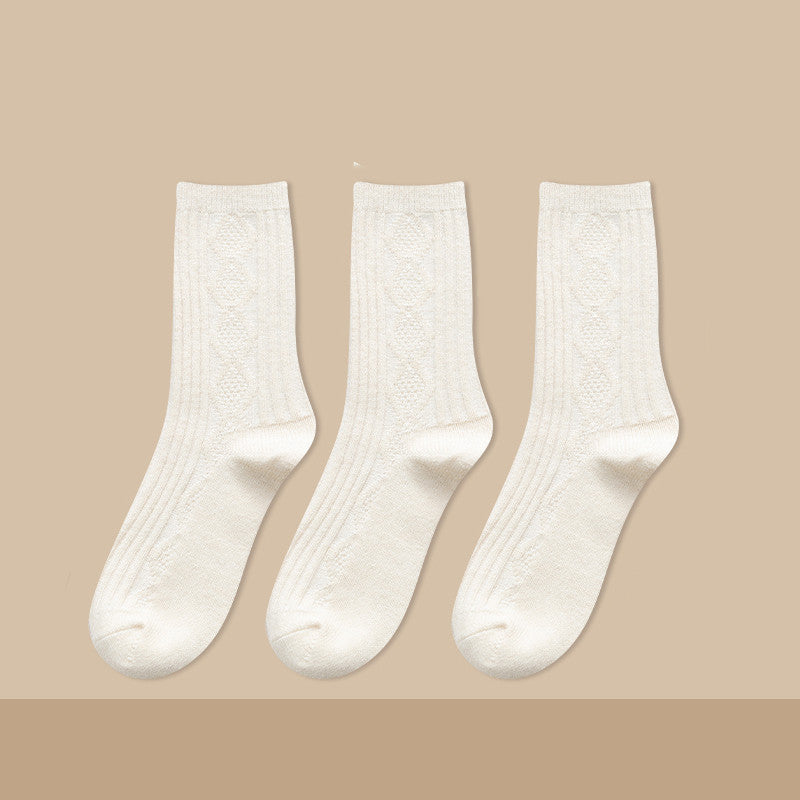Damen Kaschmir Kniestrümpfe Warm – Dicke Kuschel Langsocken