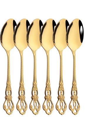 Gold Besteckset Edelstahl | Luxus Tafelbesteck modern elegant