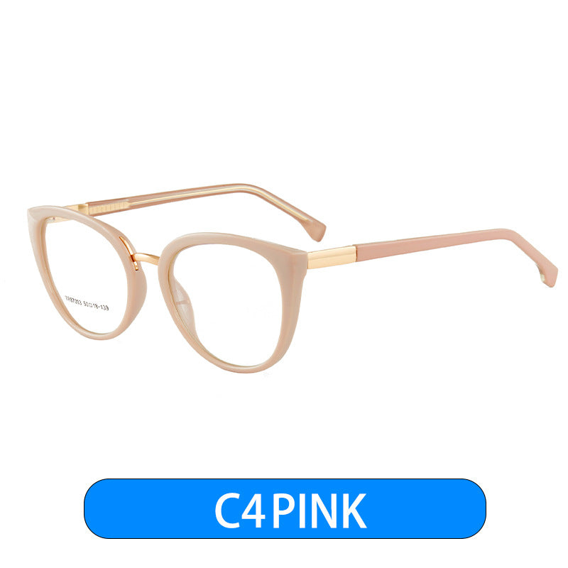 Retro Cat-Eye Blaulichtfilter Brille Damen | Computerbrille