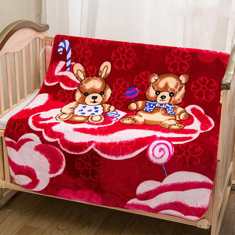 Cuddly Blanket Clouds | double-sided soft cartoon warm