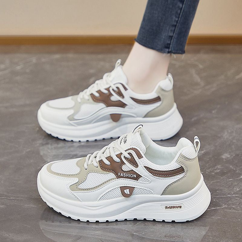 Damen Mesh Sneaker – Atmungsaktive Bequeme Freizeit Schuhe