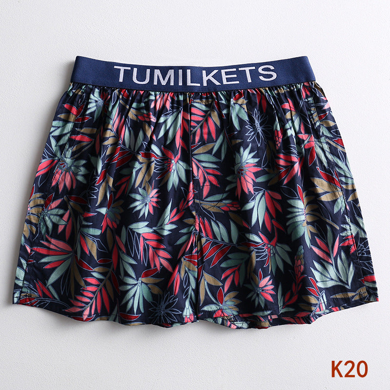 Men's Cotton Boxer Shorts | Print | Comfortable Homewear