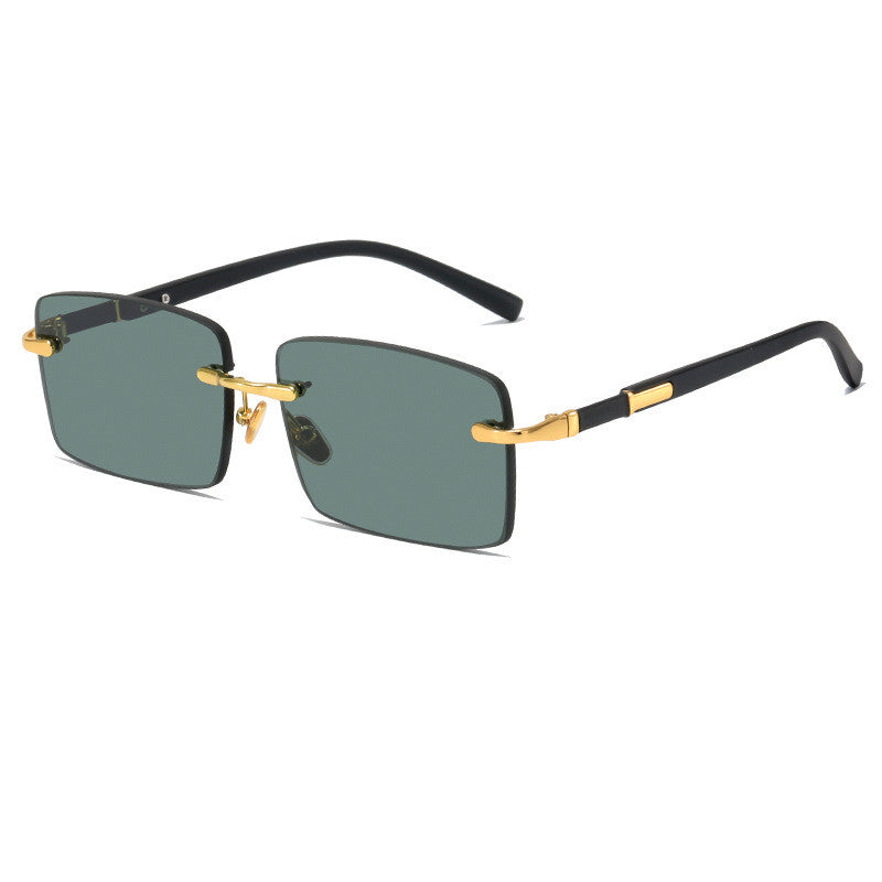 Randlose Kristall Sonnenbrille Unisex – Elegante Fashion Brille