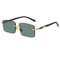 Randlose Kristall Sonnenbrille Unisex – Elegante Fashion Brille