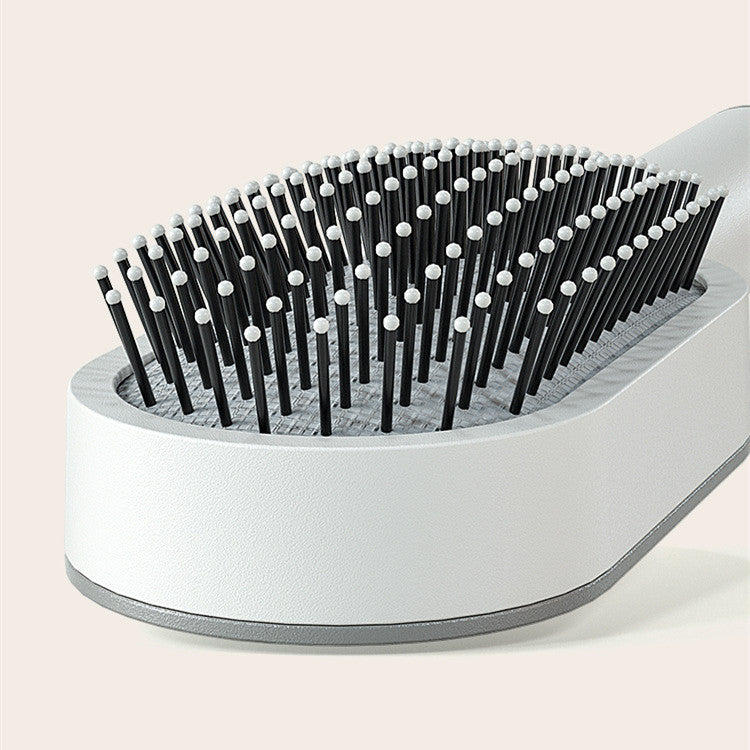 Self-Cleaning Hair Brush – Anti-Static Massage Brush for Women