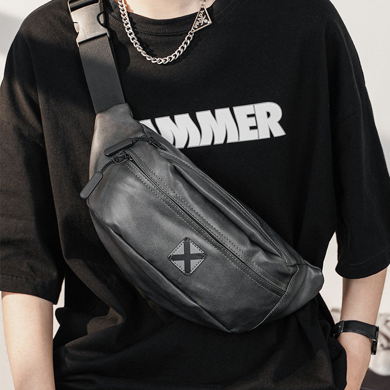 Koreanische Herren Umhängetasche – Trendige Fashion Schultertasche