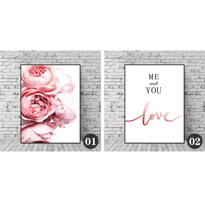 Modern Floral Posters | Wall Art Flowers Decor Modern