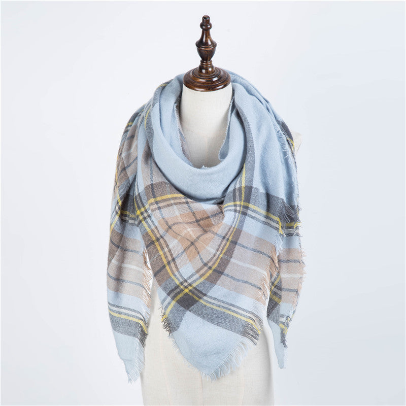 Damen Dreiecksschal Elegant | Herbst Winter Schal Stola