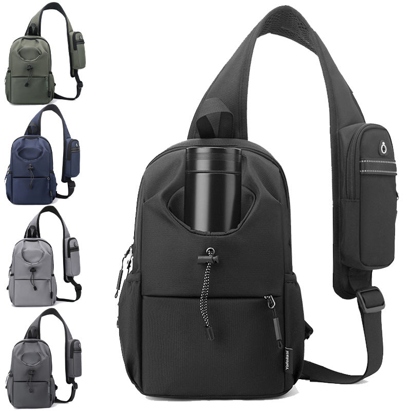 Men's Shoulder Bag Water-Repellent Oxford | Crossbody Bag