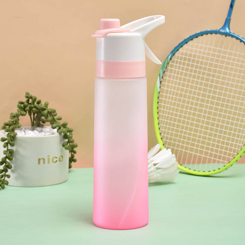 Spray Drinking Bottle Premium – Sports Water Bottle with Mist Function