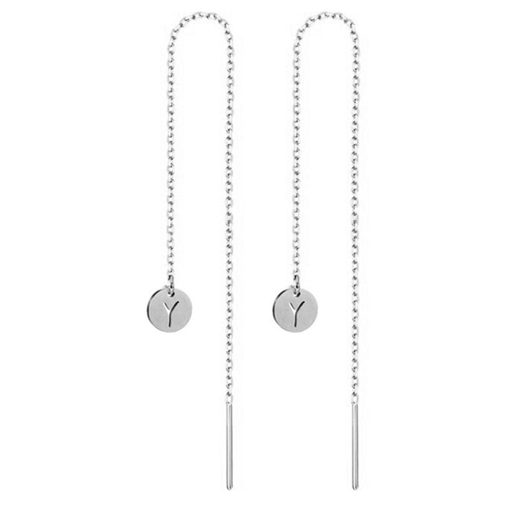 Lange Edelstahl-Ohrringe – Elegante Minimalistische Ohrhänger für Damen