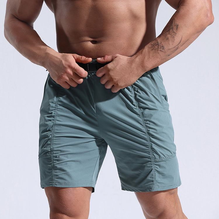 Men's Sport Cargo Shorts – Elastic Casual Shorts with Pockets
