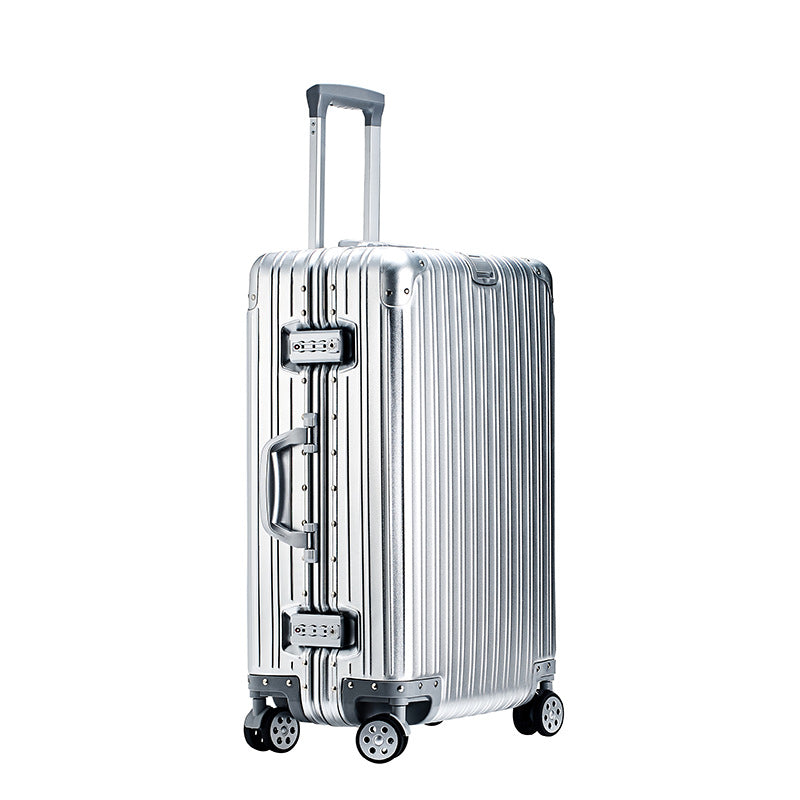 Aluminum Magnesium Suitcase with Combination Lock – Premium Trolley