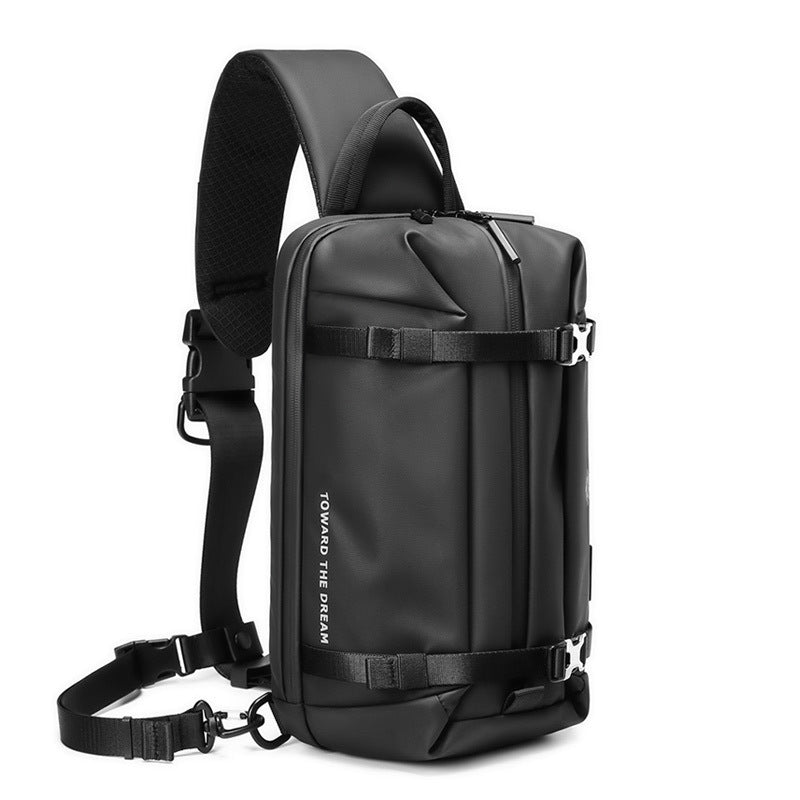 Wasserdichte Oxford Crossbody Tasche Herren | Outdoor Schultertasche