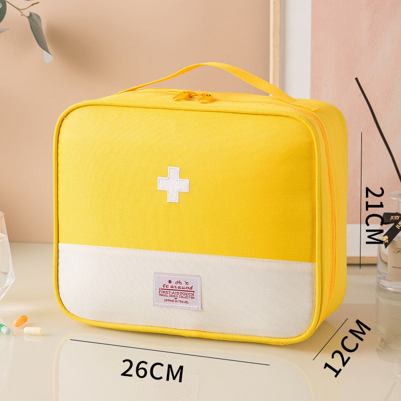 First Aid Bag | Travel Medicine Organizer Oxford Fabric